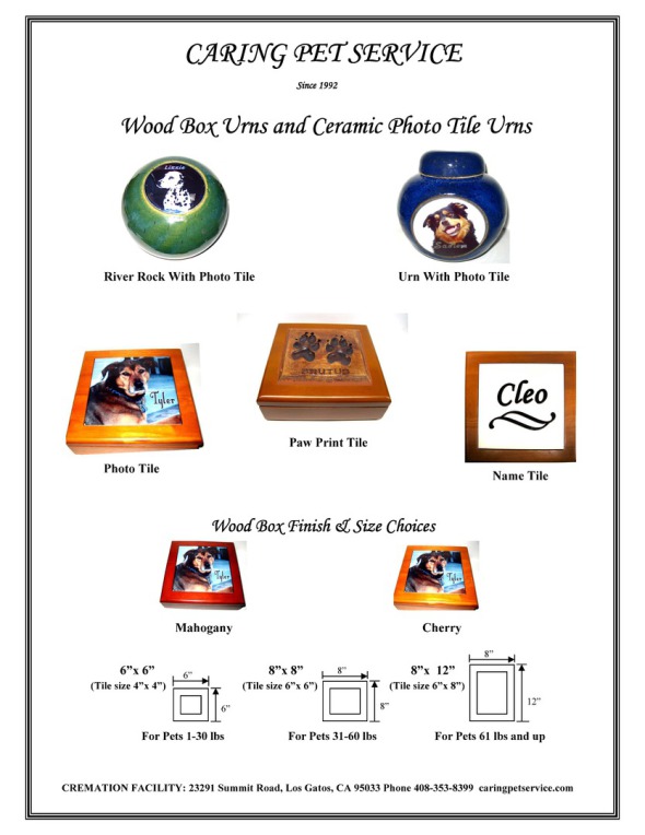 upgraded urn options